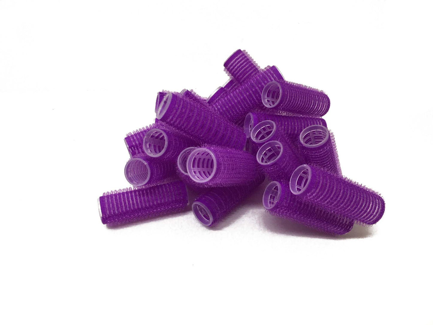 Set of 24 x 20mm (3/4”) Small Self Grip Hair Rollers Pro Salon Hairdressing Curlers – For Short Hair